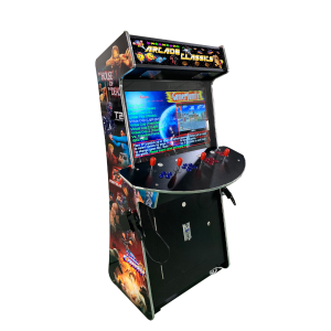 4700 Games 4 Player Stand Up Slimline Arcade Machine with Lightguns