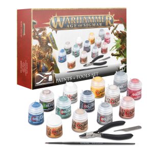 Age of Sigmar Paints + Tools